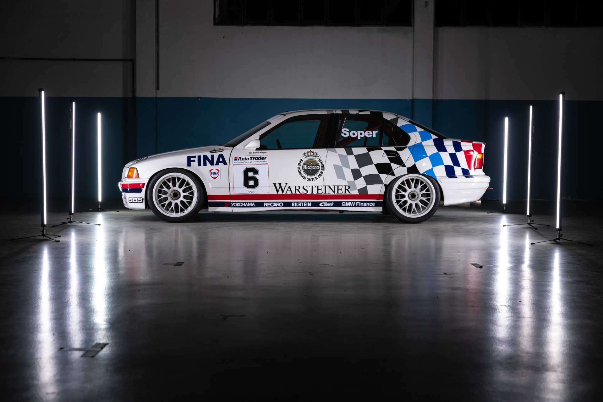 自動車 BMW E36 318is BTCC 1995 1/43 BBR MINICHAMPS 1:43 BMW 318is S.SOPER BTCC 1994 FINA/AUTO TRADER